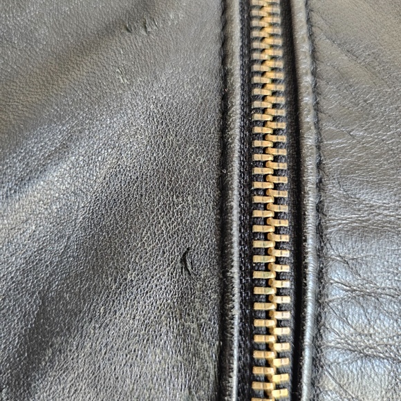 Masterpelle Vintage Women’s Leather Jacket – Size 42 – Black – Made in Italy - Picture 6 of 6